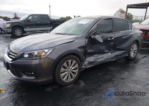 2015 Honda Accord Ex-L from USA, damaged, VIN 1HGCR2F80FA119201